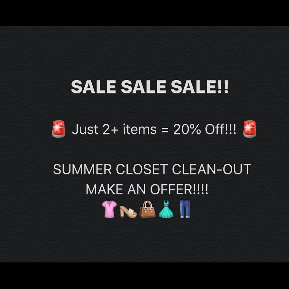 SALE SALE SALE!!